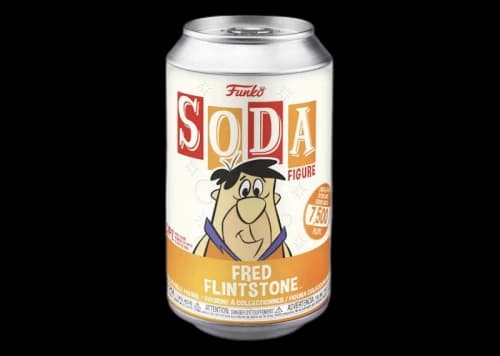 Funko Soda Hanna-Barbera Fred Flinstone Figure Sealed Can