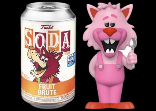 Funko Soda Ad Icons Fruit Brute WonderCon Exclusive Opened Can Chase Figure