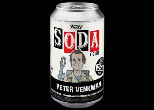 Funko Soda Ghostbusters Peter Venkman Figure Sealed Can