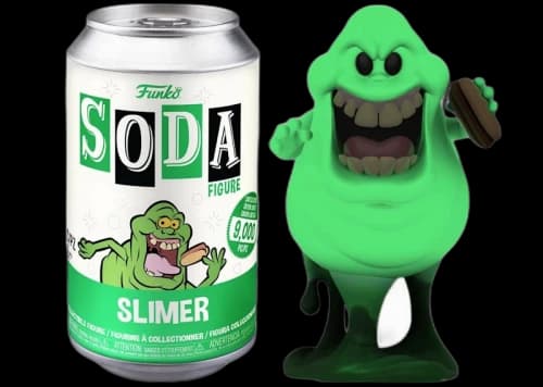 Funko Soda Ghostbusters Slimer Open Can Chase Figure