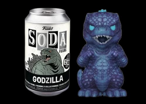 Funko Soda Godzilla Open Can Chase Figure
