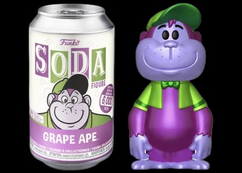 Funko Soda Hanna-Barbera Grape Ape Opened Can Chase Figure