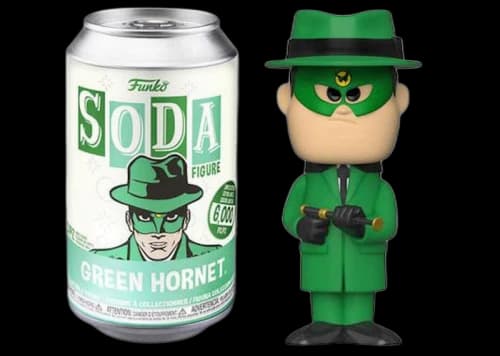 Funko Soda Green Hornet Opened Can Common Figure