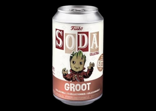 Funko Soda Guardians Of The Galaxy Vol. 2 Little Groot Figure Sealed Can