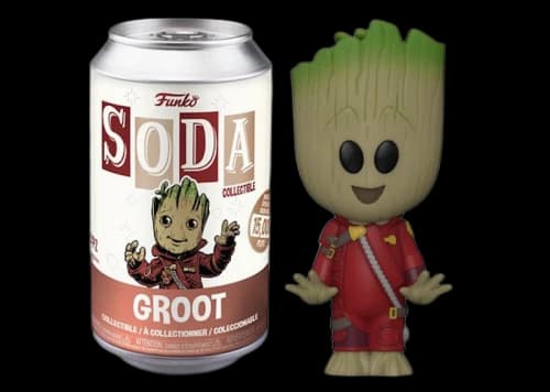 Funko Soda Guardians Of The Galaxy Vol. 2 Little Groot Open Can Figure