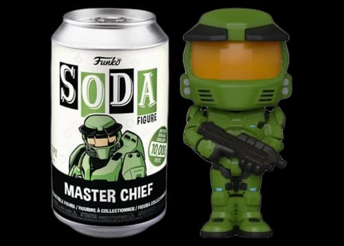 Funko Soda Halo Master Chief Open Can Figure