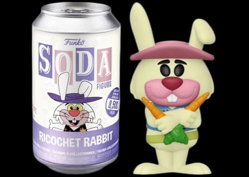 Funko Soda Hanna-Barbera Ricochet Rabbit Open Can Chase Figure