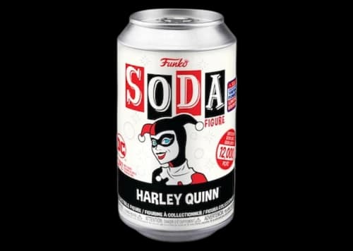Funko Soda Harley Quinn 2021 Summer Virtual Funkon Exclusive Figure Sealed Can
