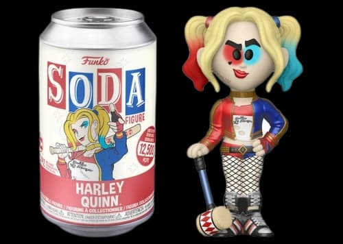 Funko Soda DC Harley Quinn Opened Can Chase Figure