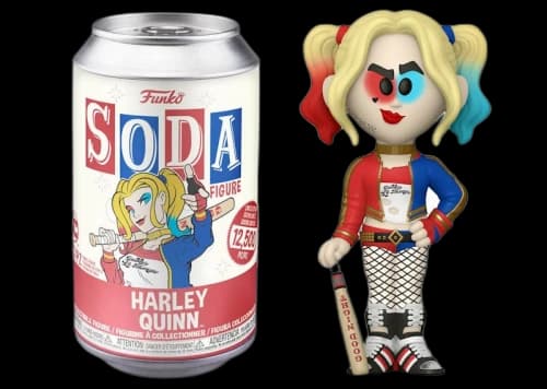 Funko Soda DC Harley Quinn Opened Can Common Figure