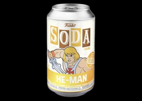Funko Soda Masters of the Universe He-Man Figure Sealed Can