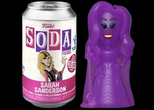 Funko Soda Hocus Pocus Sarah Sanderson Funko Shop Exclusive Open Can Chase Figure