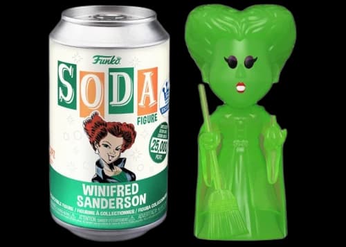 Funko Soda Hocus Pocus Winifred Sanderson Funko Shop Exclusive Open Can Chase Figure