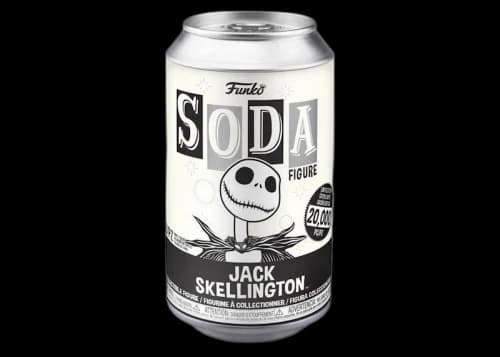 Funko Soda The Nightmare Before Christmas Jack Skellington Figure Sealed Can