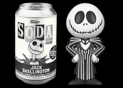 Funko Soda The Nightmare Before Christmas Jack Skellington Opened Can Common Figure