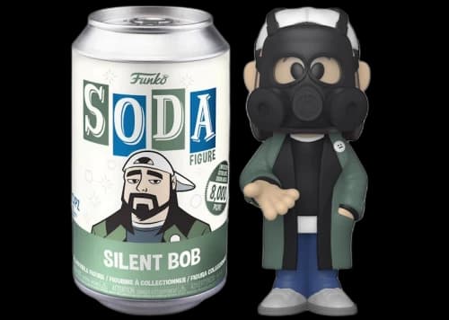 Funko Soda Jay and Silent Bob (Silent Bob) Open Can Chase Figure