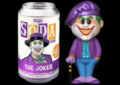 Funko Soda DC Comics Joker (1989) Opened Can Chase Figure