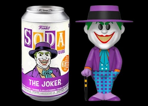 Funko Soda DC Comics Joker (1989) Opened Can Common Figure