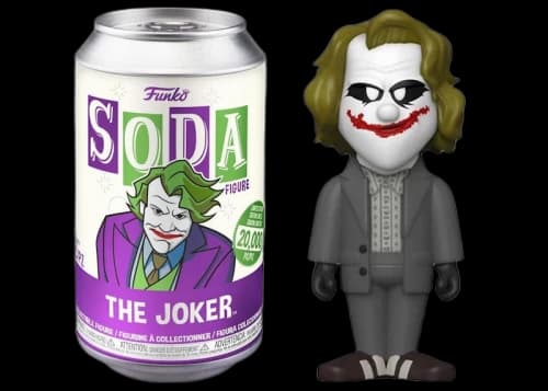 Funko Soda DC Comics Joker (Dark Knight) Opened Can Chase Figure