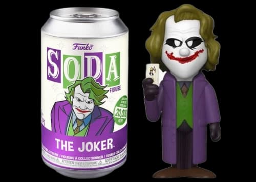 Funko Soda DC Comics Joker (Dark Knight) Opened Can Common Figure