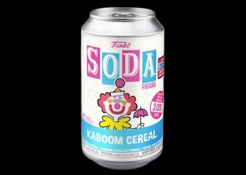 Funko Soda Kaboom Cereal 2021 Virtual Funkon Exclusive Figure Sealed Can
