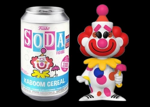 Funko Soda Kaboom Cereal 2021 Virtual Funkon Exclusive Open Can Figure