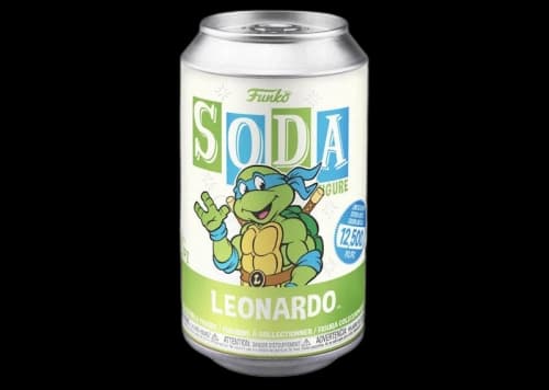 Funko Soda TMNT Leonardo Figure Sealed Can