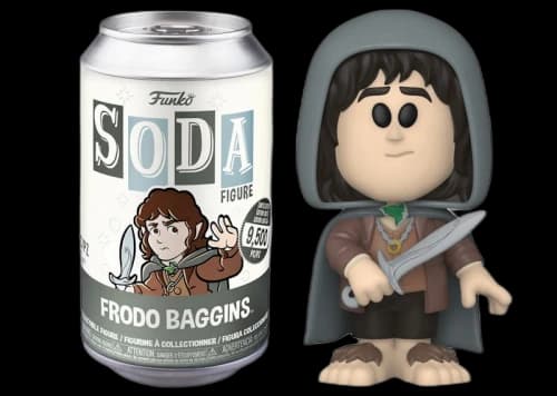 Funko Soda Lord of the Rings Frodo Baggins Open Can Chase Figure