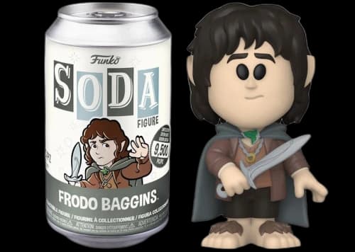 Funko Soda Lord of the Rings Frodo Baggins Open Can Figure