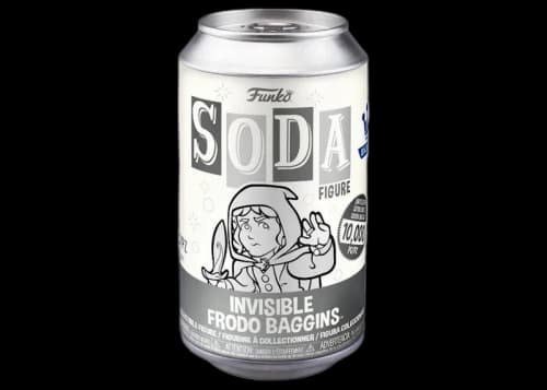 Funko Soda Lord of the Rings Invisible Frodo Baggins Funko Shop Exclusive Figure