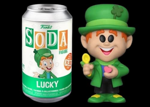 Funko Soda Lucky Charms Lucky Leprechaun Open Can Figure