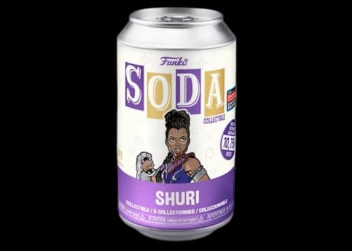 Funko Soda Marvel Black Panther Shuri 2022 Fall Convention Exclusive Figure Sealed Can