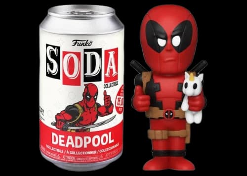 Funko Soda Marvel Deadpool Open Can Chase Figure