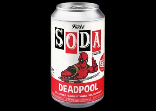 Funko Soda Marvel Deadpool Sealed Can Figure