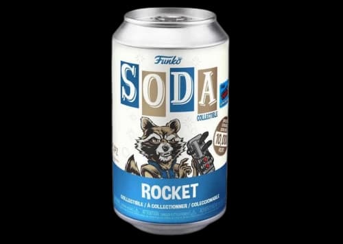 Funko Soda Marvel Rocket 2021 NYCC Exclusive Figure Sealed Can