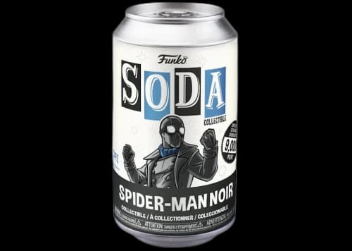 Funko Soda Marvel Spider-Man Noir Figure Sealed Can