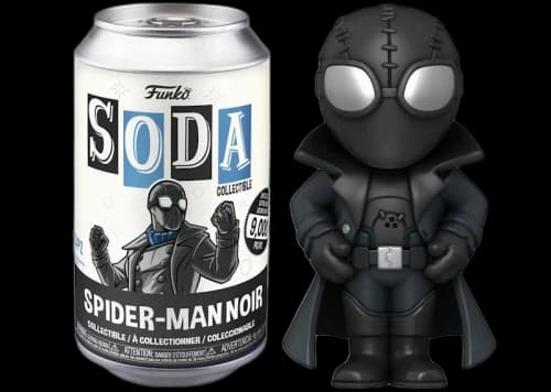 Funko Soda Marvel Spider-Man Noir Open Can Figure