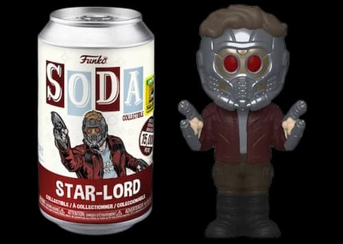 Funko Soda Marvel Star-Lord 2022 SDCC Exclusive Open Can Figure