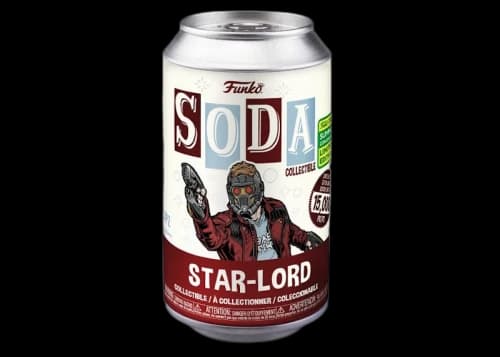 Funko Soda Marvel Star-Lord 2022 Summer Convention Exclusive Figure Sealed Can