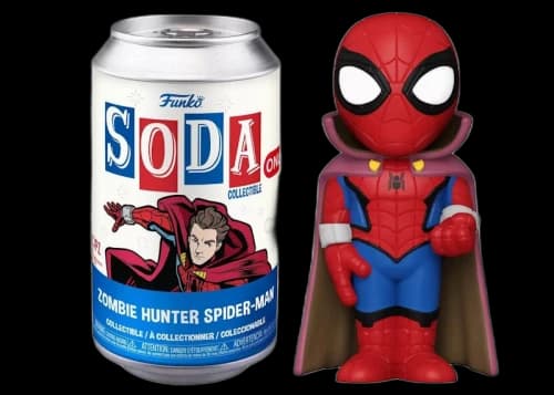Funko Soda Marvel Studios What If...? Zombie Hunter Spider-Man Target Exclusive Open Can Chase Figure