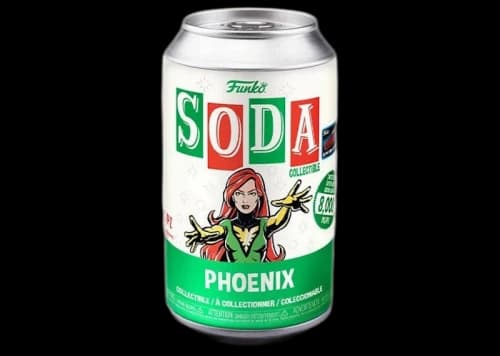 Funko Soda Marvel X-Men Phoenix 2022 NYCC Exclusive Figure Sealed Can