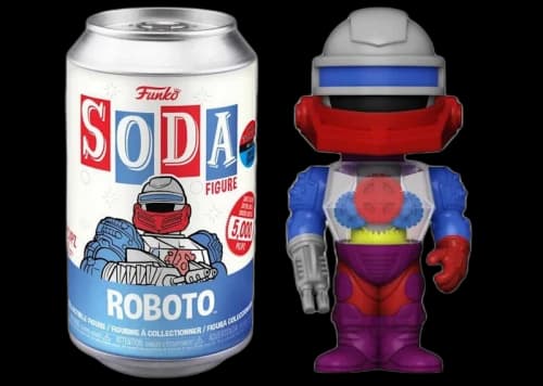 Funko Soda Masters Of The Universe Roboto 2021 NYCC Toy Tokyo Exclusive Open Can Figure
