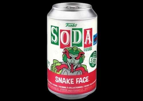 Funko Soda Masters Of The Universe Snake Face 2021 NYCC Exclusive Figure Sealed Can