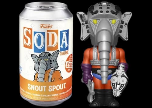 Funko Soda Masters of The Universe Snout Spout Open Can Chase Figure