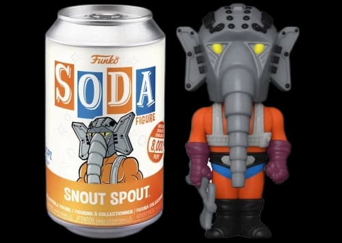 Funko Soda Masters of The Universe Snout Spout Open Can Figure
