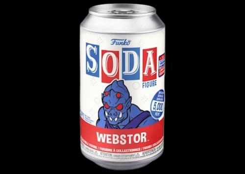 Funko Soda Masters Of The Universe Webstor 2021 Summer Virtual Funkon Exclusive Figure Sealed Can