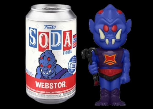 Funko Soda Masters Of The Universe Webstor 2021 Summer Virtual Funkon Exclusive Open Can Figure