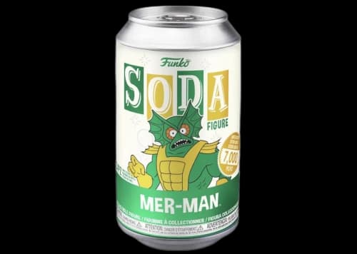 Funko Soda Masters of the Universe Mer-Man Figure Sealed Can