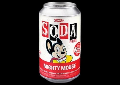 Funko Soda Mighty Mouse Figure Sealed Can