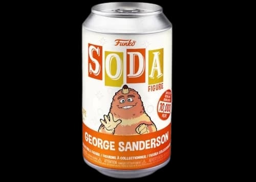 Funko Soda Monsters, Inc. George Sanderson Figure Sealed Can